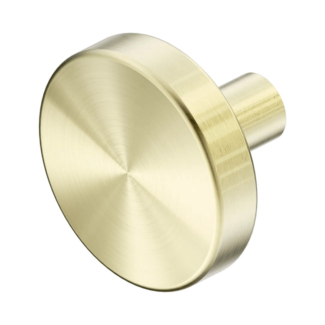 Nero Mecca 36mm Knob Brushed Gold 25F007BG - The Blue Space