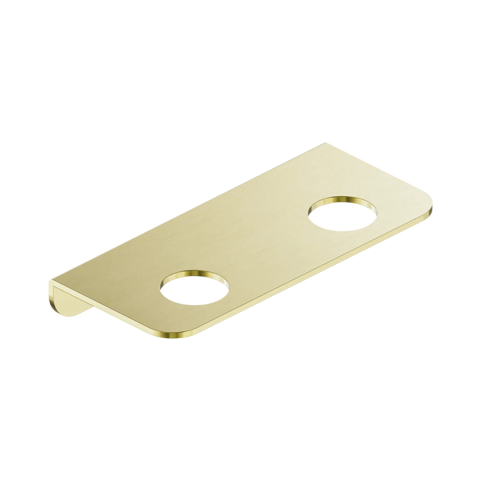 Nero Mecca Double Soap Bottle Holder Brushed Gold