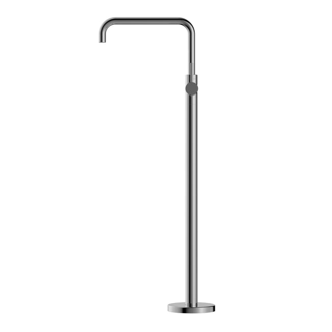nero mecca freestanding bath mixer square shape chrome | The Blue Space