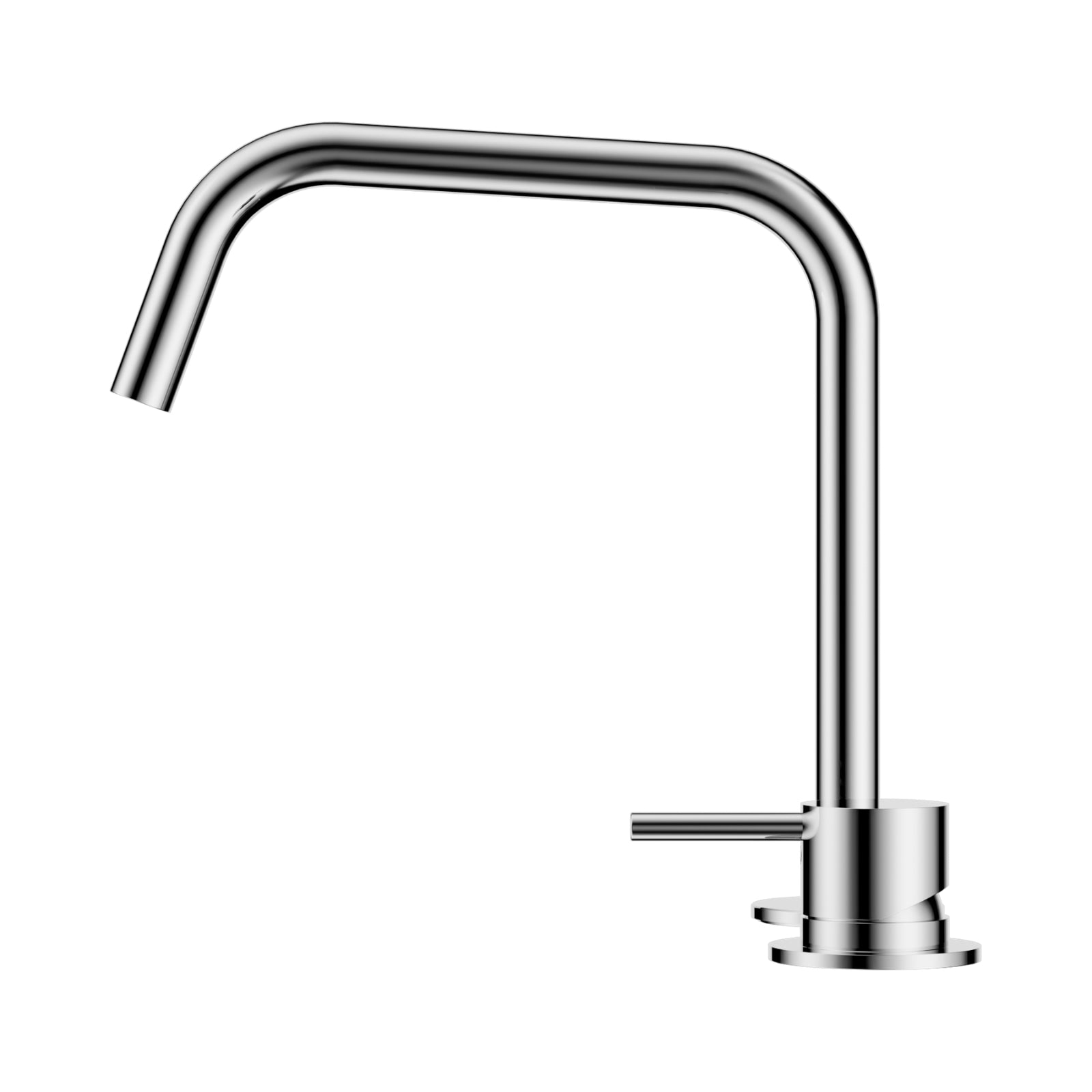 Side Nero Mecca Hob Bath/Kitchen Mixer Set Edge Spout II Chrome NR221901MCH - The Blue Space