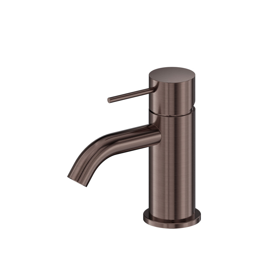 Nero Mecca Mini Basin Mixer Brushed Bronze