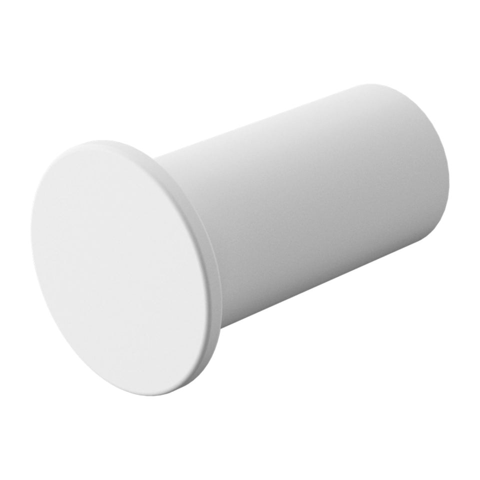 Nero Mecca Robe Hook Slim Matte White