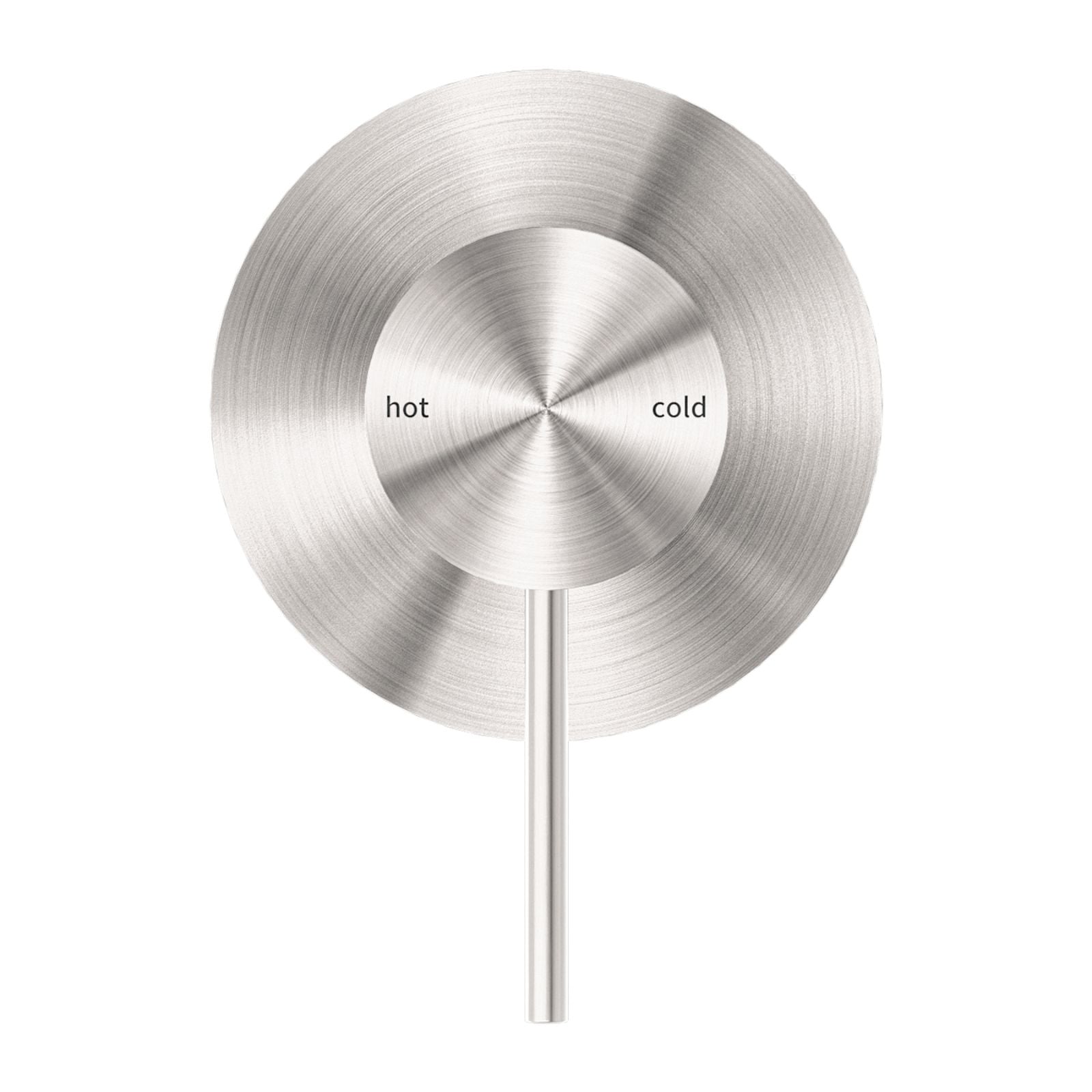 Front Nero Mecca Shower Mixer Brushed Nickel NR221911BN_KIT - The Blue Space
