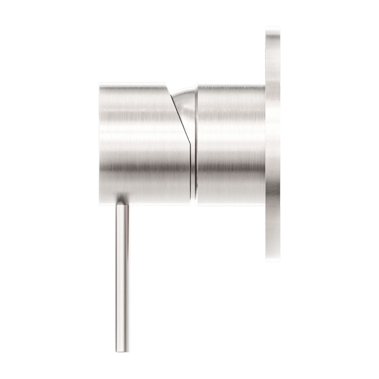 Side Nero Mecca Shower Mixer Brushed Nickel NR221911BN_KIT - The Blue Space