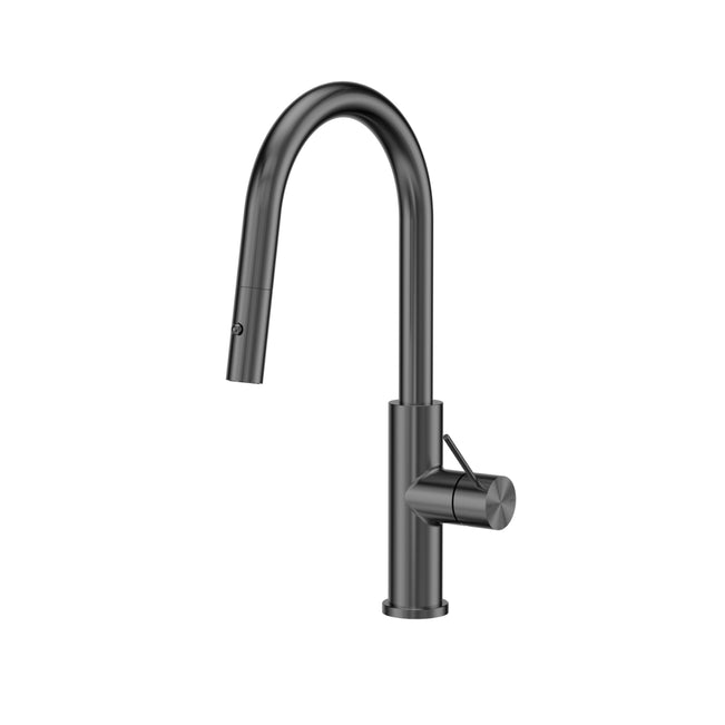 Nero Mecca Smart Sensor Pull Out Kitchen Mixer Gun Metal NR221908AGM - The Blue Space