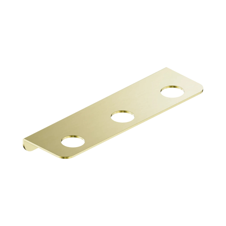 Nero Mecca Triple Soap Bottle Holder Brushed Gold