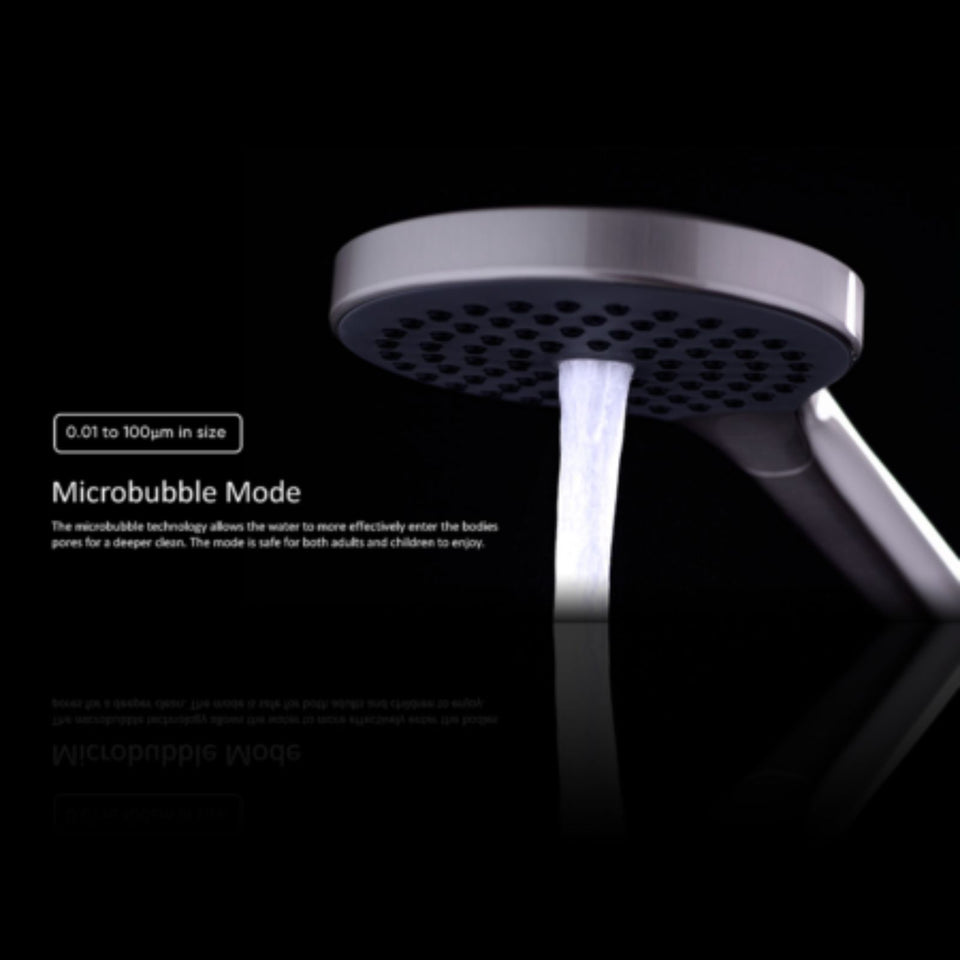 Nero Mecca Twin Shower with Air Shower II Brushed Bronze