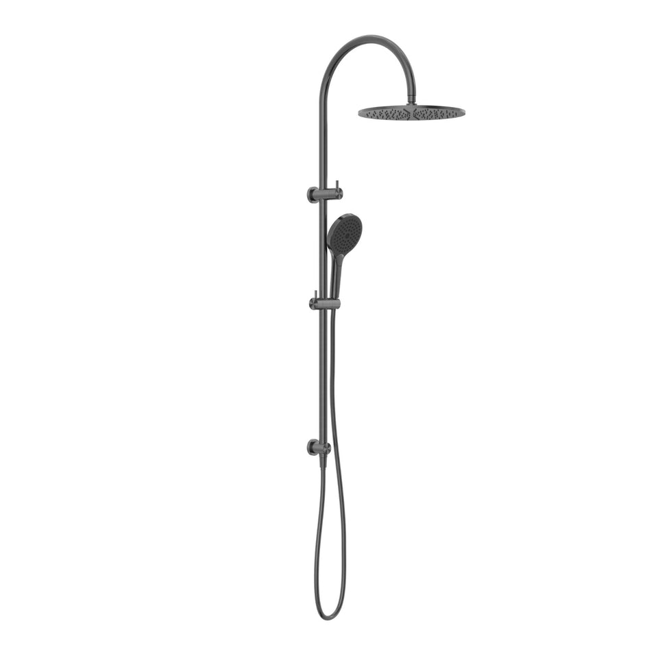 Nero Mecca Twin Shower with Air Shower II Gunmetal
