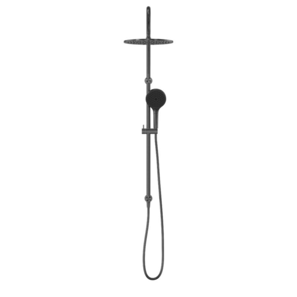 Nero Mecca Twin Shower with Air Shower II Gunmetal
