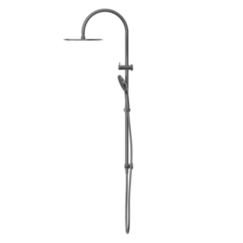 Nero Mecca Twin Shower with Air Shower II Gunmetal