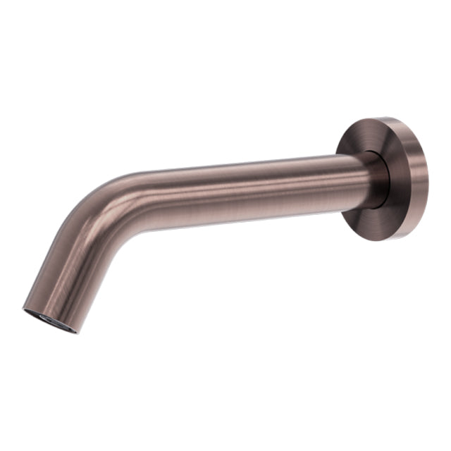 Nero Mecca Wall Mount Sensor Taps Brushed Bronze