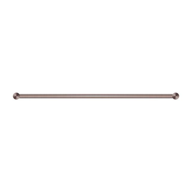 Nero New Mecca Double Towel Rail 800mm Brushed Bronze