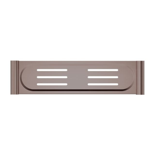 Nero New Mecca Metal Shower Shelf Brushed Bronze