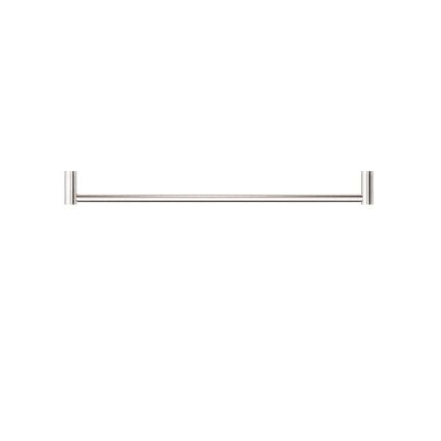 Nero New Mecca Single Towel Rail 600mm Brushed Nickel