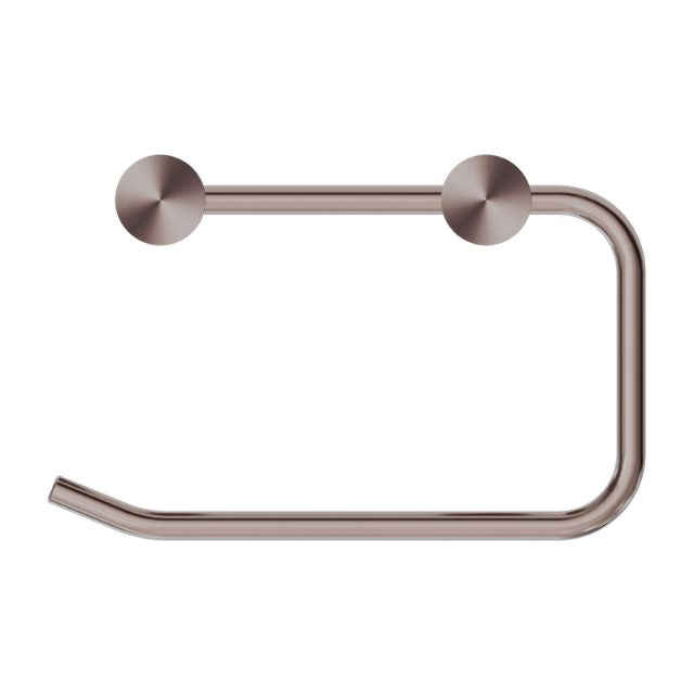 Nero New Mecca Toilet Roll Holder Brushed Bronze