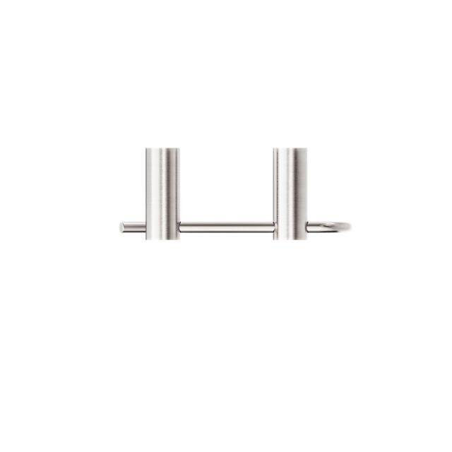 Top Nero New Mecca Toilet Roll Holder Brushed Nickel NR2386BN - The Blue Space