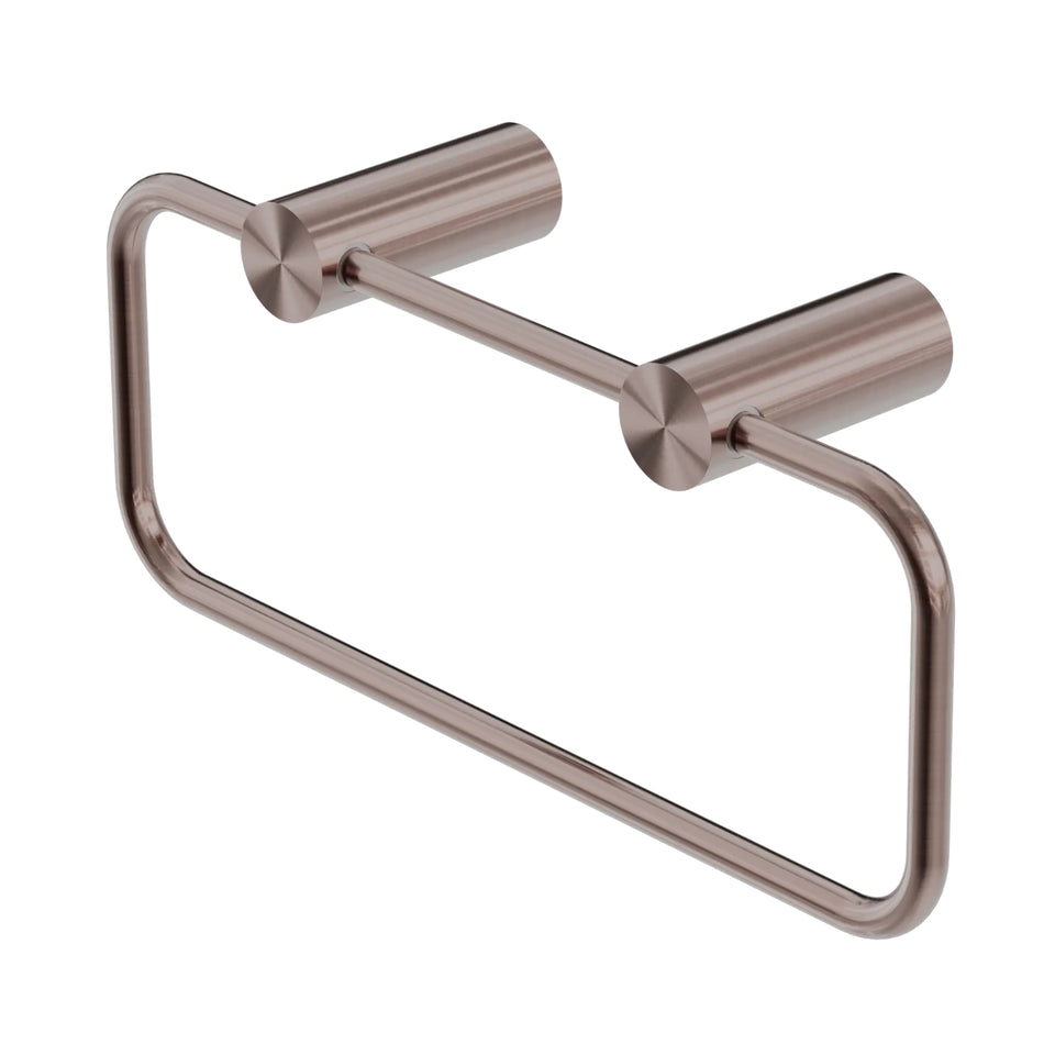 Nero New Mecca Towel Ring Brushed Bronze