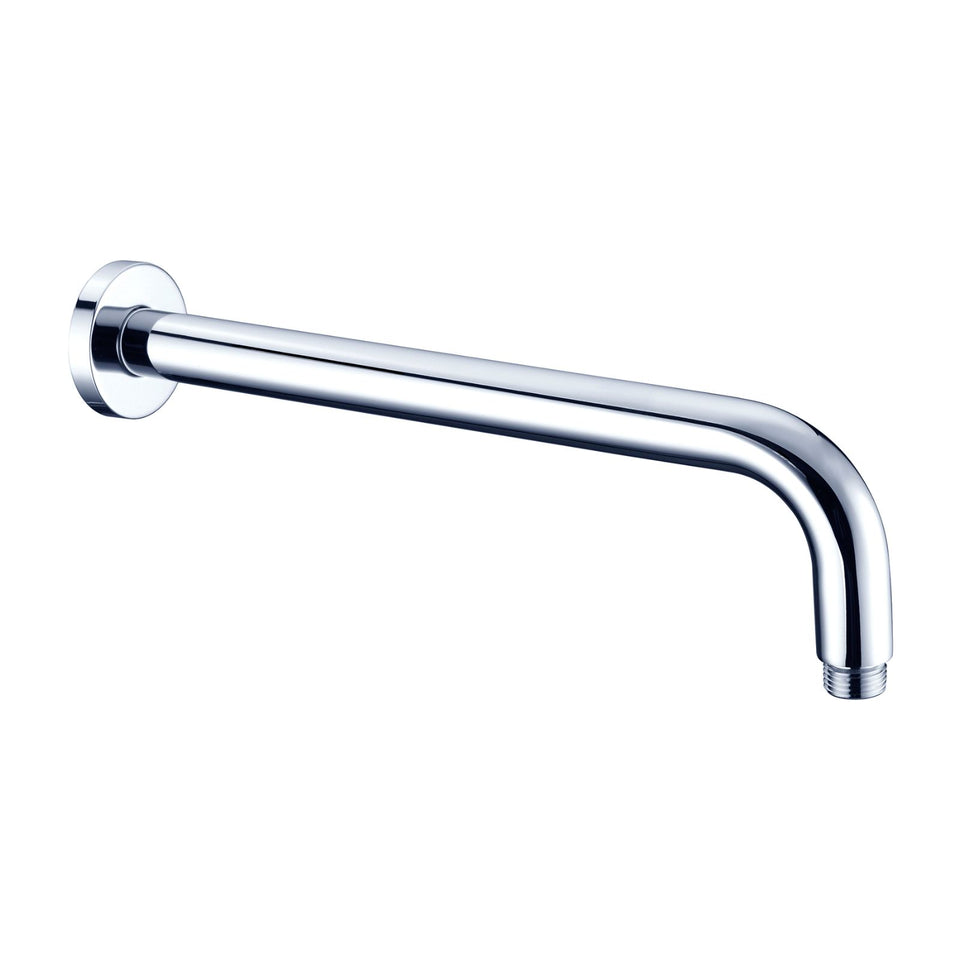 Nero Round Shower Arm 330m Length Chrome