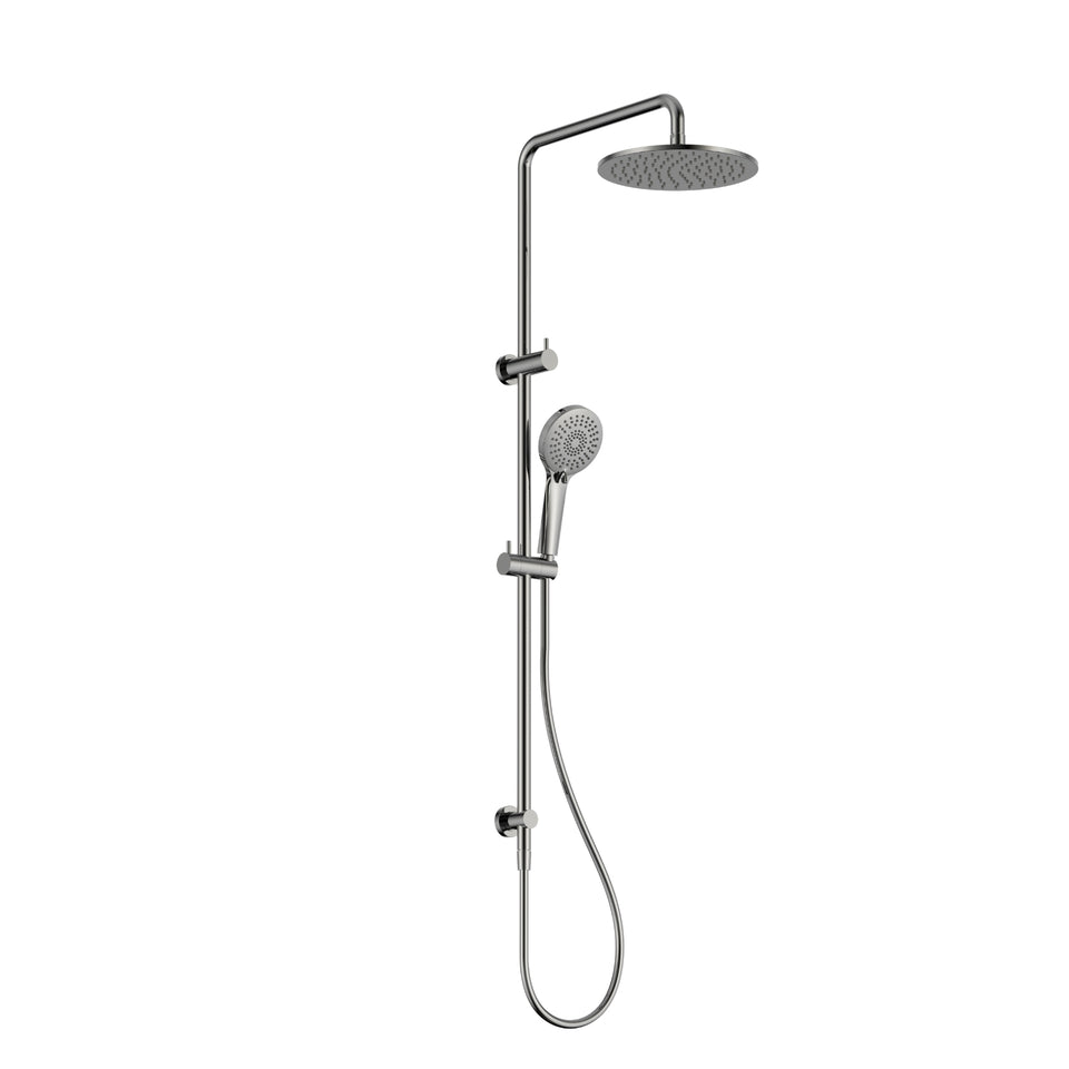 Nero Round Twin Shower With Air Shower I Chrome