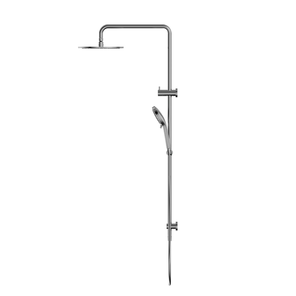 Nero Round Twin Shower With Air Shower I Chrome