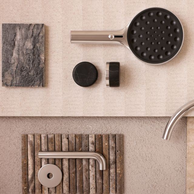 Nero Serenity Hand Shower Brushed Nickel