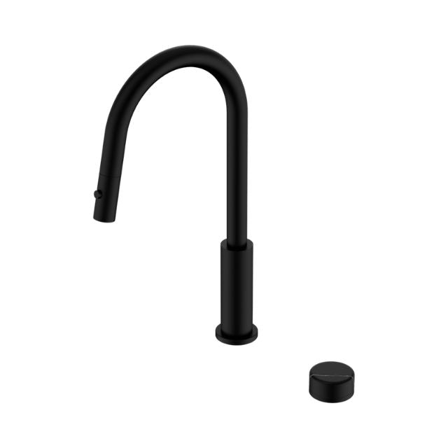Nero Serenity Progressive Pull Out Kitchen Set With Marquina Black Handle Matte Black