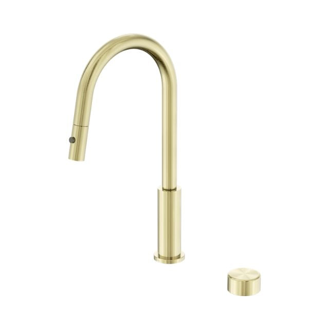 Nero Serenity Progressive Pull Out Kitchen Set With Metal Handle Brushed Gold