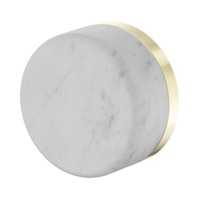Nero Serenity Progressive Shower Mixer With Carrara Handle Brushed Gold