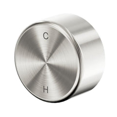 Nero Serenity Progressive Shower Mixer With Metal Handle Brushed Nickel