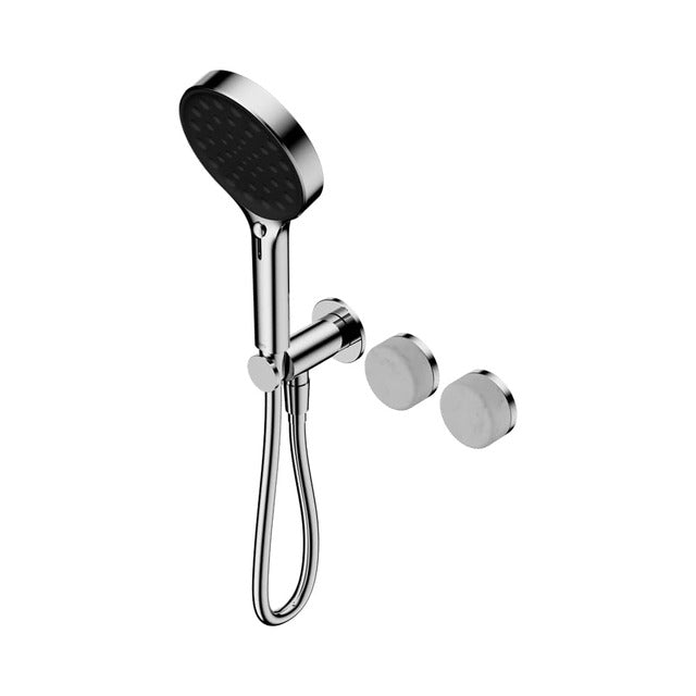 Nero Serenity Progressive Shower System With Carrara Handle And Serenity Hand Shower Chrome
