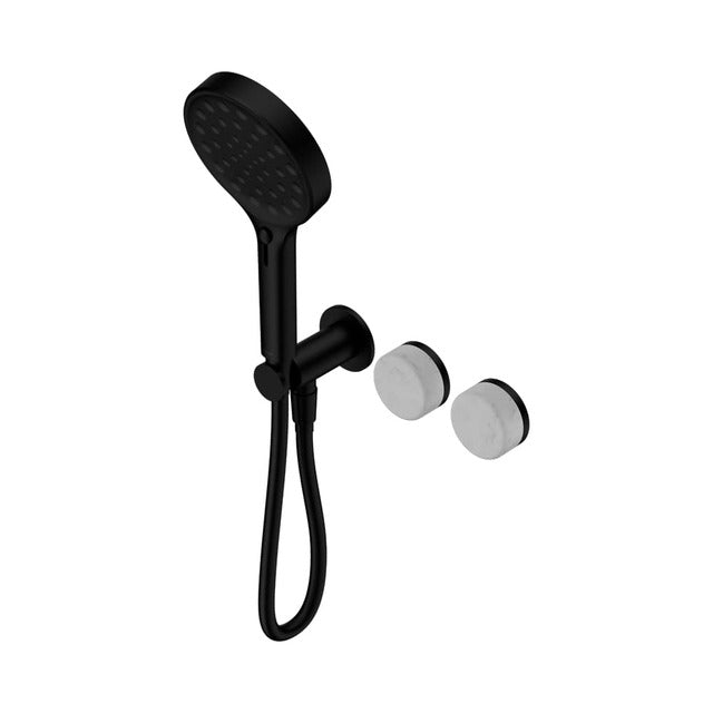 Nero Serenity Progressive Shower System With Carrara Handle And Serenity Hand Shower Matte Black