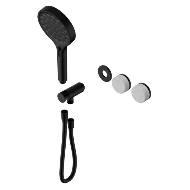 Nero Serenity Progressive Shower System With Carrara Handle And Serenity Hand Shower Trim Kit Only Matte Black 24E097MB - The Blue Space