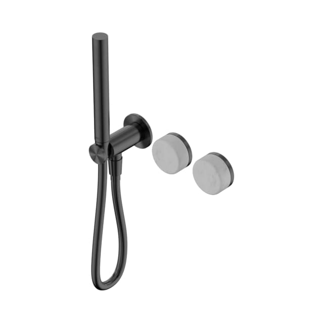 Nero Serenity Progressive Shower System With Carrara Handle And Slim Shower Gun Metal