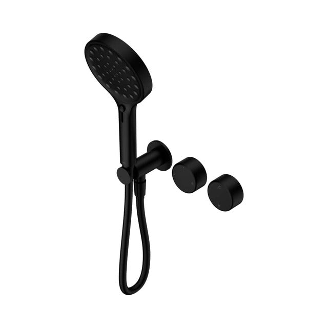Nero Serenity Progressive Shower System With Metal Handle And Serenity Hand Shower Matte Black
