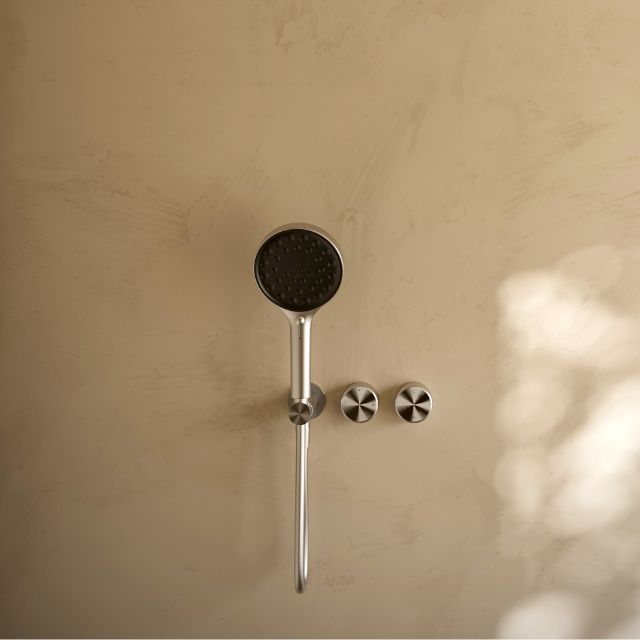 Nero Serenity Progressive Shower System With Metal Handle And Serenity Hand Shower Brushed Nickel
