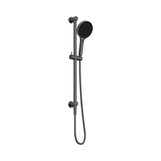Nero Serenity Rail Shower Gun Metal 24D072GM - The Blue Space