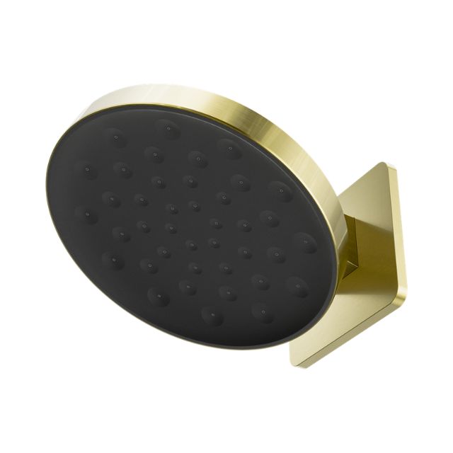 Nero Serenity Wall Shower Head Brushed Gold