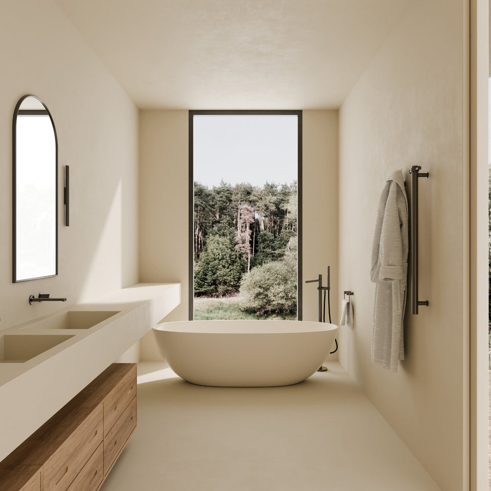Nero Pure SS316L Shower Mixer Whole Set Graphite