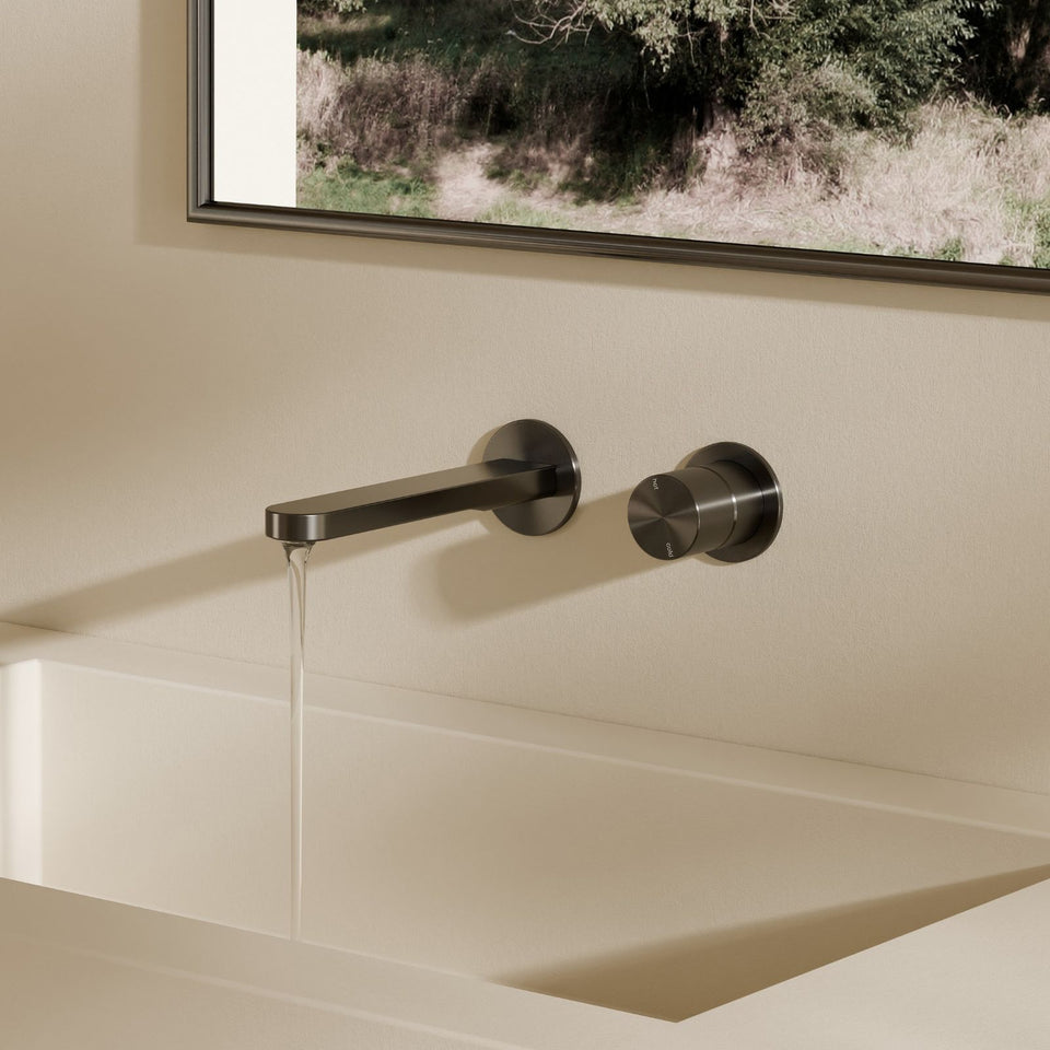 Nero Pure SS316L Shower Mixer Whole Set Graphite