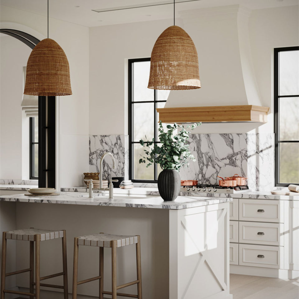 Nero York Bridge Kitchen Set Brushed Nickel