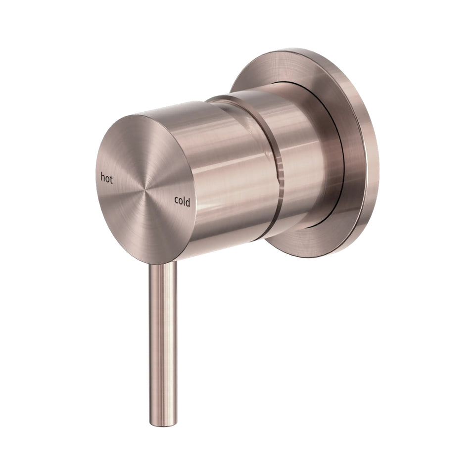 Nero Zen SS316L Shower Mixer Brushed Bronze