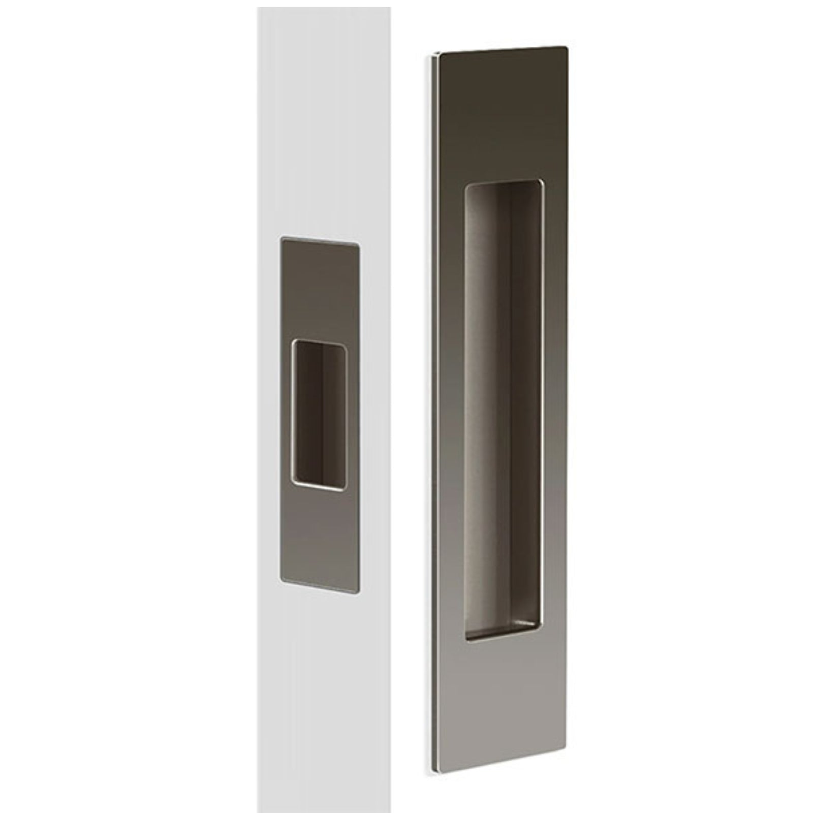 Nidus Mardeco Cavity Sliding Door Passage Set Bronze MSC-8008-SET-BZ - The Blue Space