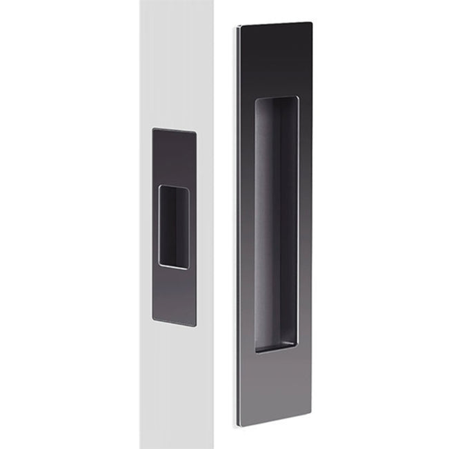 Nidus Mardeco Cavity Sliding Door Passage Set Matte Black MSC-8008-SET-MB - The Blue Space