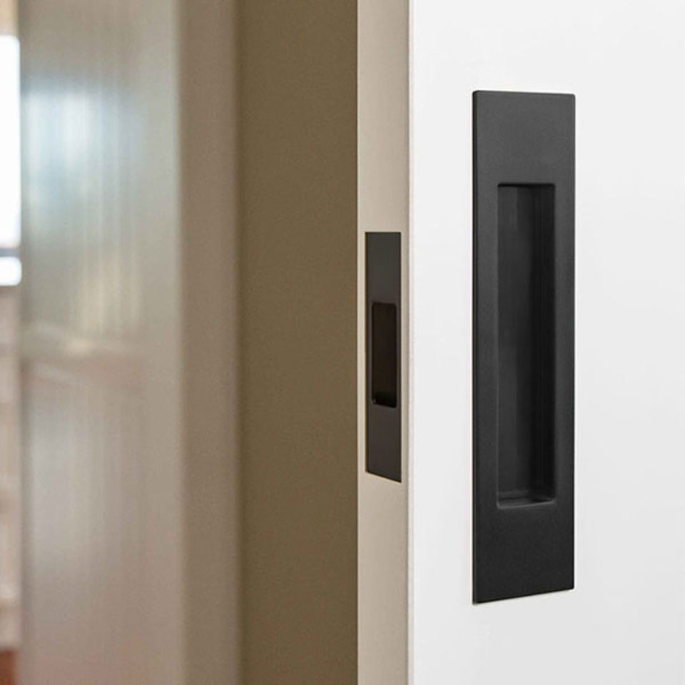 Nidus Mardeco Cavity Sliding Door Passage Set Matte Black
