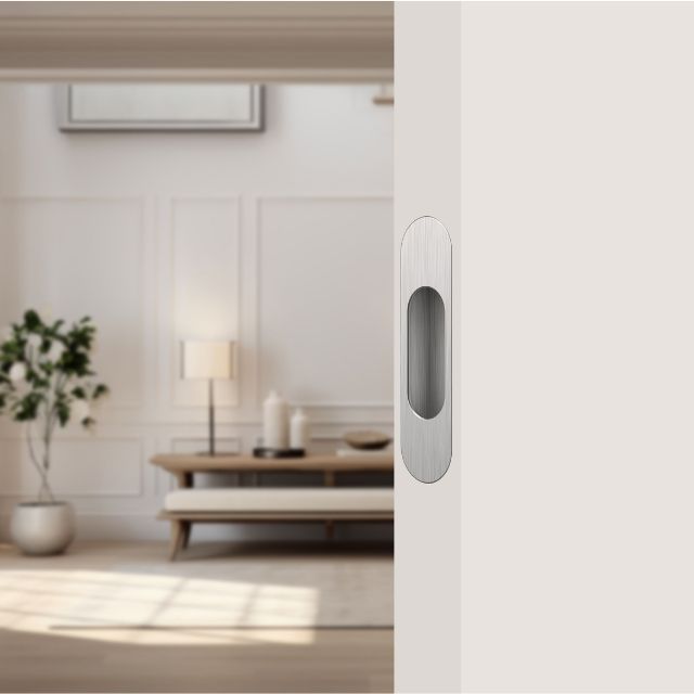 Nidus Mardeco radius end pull (each) Brushed Nickel