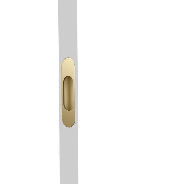 Nidus Mardeco radius end pull (each) Satin Brass