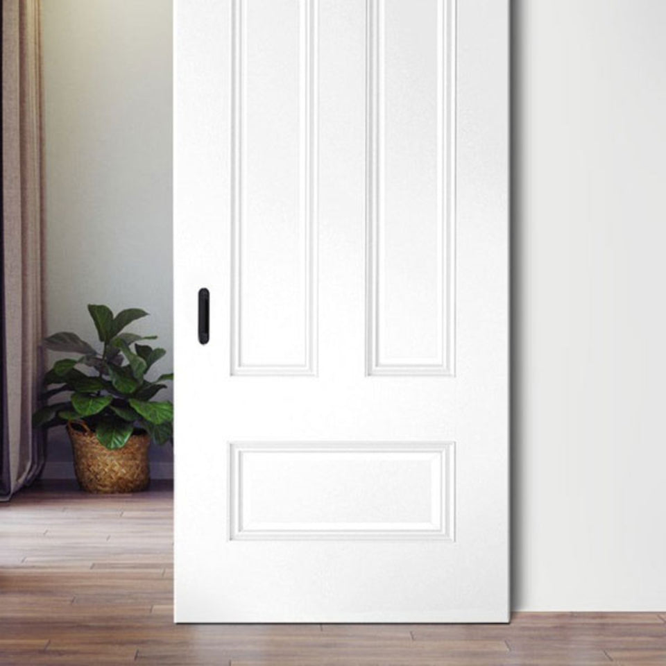 Nidus Radius Sliding Door Flush Pull Handle 135mm Matte Black