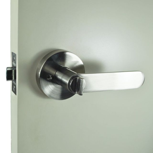 Nidus Spring Entrance Key In Lever Set Brushed Nickel