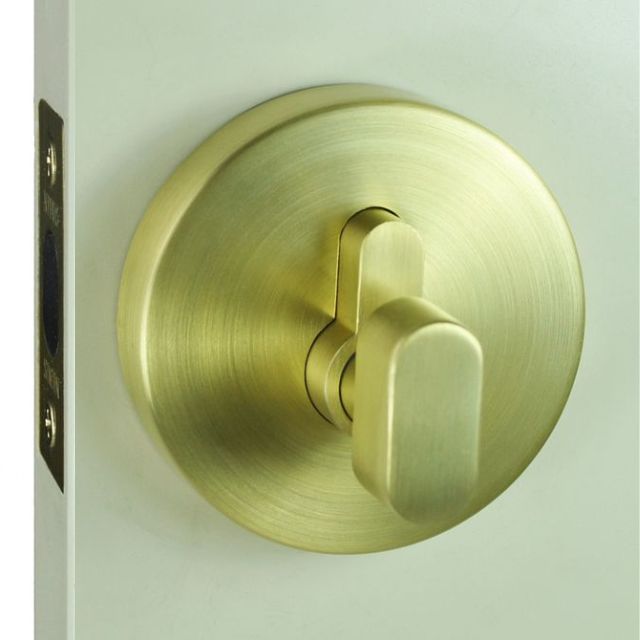 Nidus Spring Eurobolt Single Cylinder Satin Brass