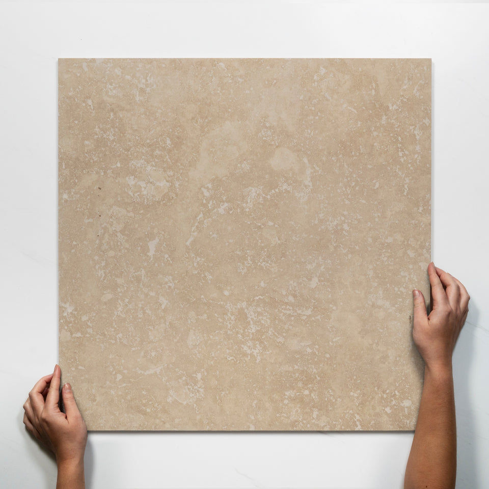 Nimbus Beige Matte Porcelain Tile P4 600 x 600mm